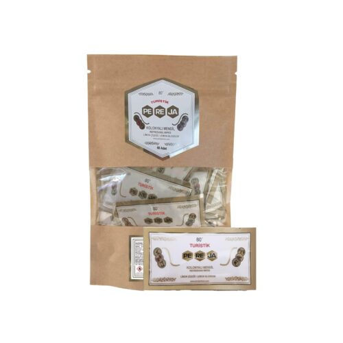 Lemon blossom refreshing wipes pereja - pack of 60