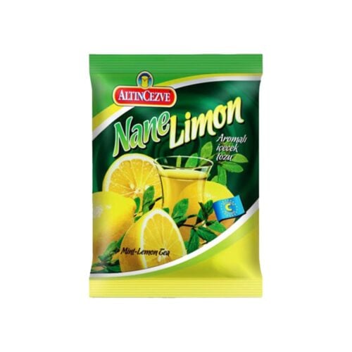 Mint and lemon flavored drink powder altincezve 250 gr (8. 82oz)