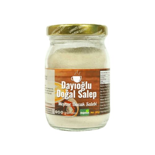 Natural and pure sahlep powder dayioglu