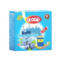 Single Serving Blueberry Flavored Powdered Drink Koza 1.5 gr (0.05oz) x50