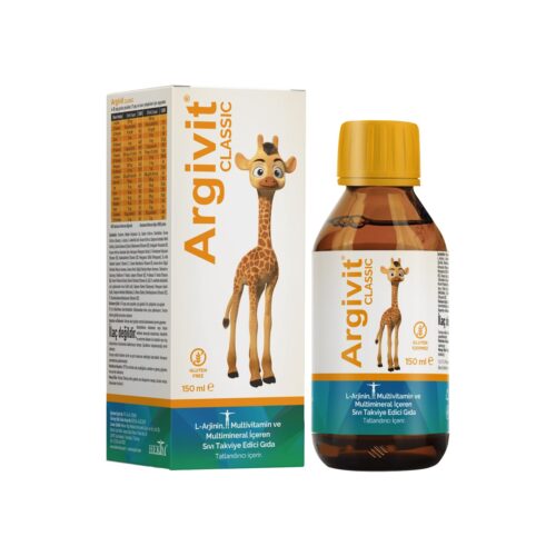 Argivit classic orange and vanilla flavored multivitamin and multimineral supplement syrup 150 ml (5. 07floz)