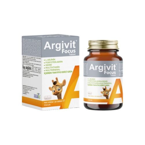 Argivit fokus kosttillskott innehållande multivitaminer och multimineraler 30 tabletter