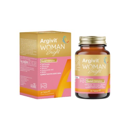 Argivit woman bright food supplement containing multivitamins and multiminerals 30 tablet