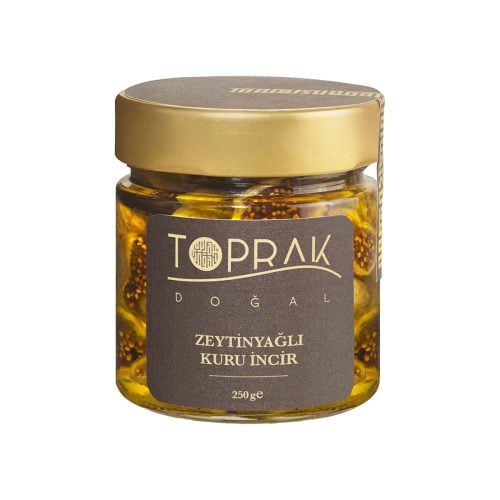 Dried fig cure with olive oil toprak dogal 250 gr (8. 82oz)