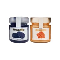 Frapella Plain and Cocoa Biscuit Cream 220 gr (7.76oz) - 2 Pieces