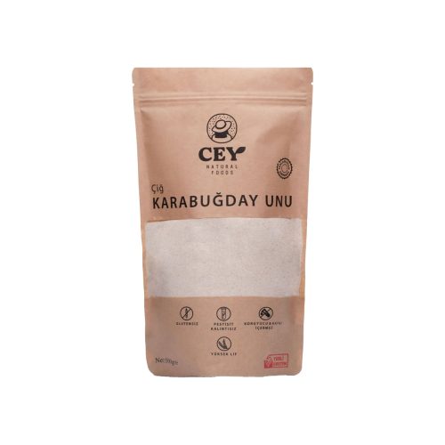Gluten-free raw buckwheat flour cey natural 500 gr (17. 64oz)