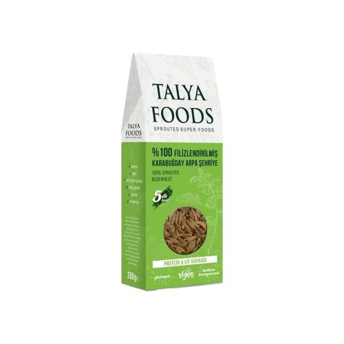 Gluten-Free Sprouted Buckwheat Barley Noodle Talya Foods 200 gr (7.06oz)