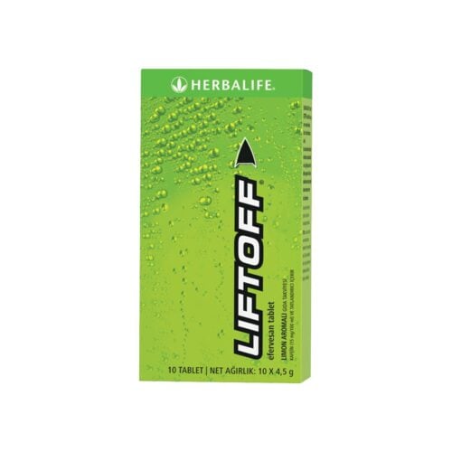 Suplemento efervescente sabor limão Herbalife Liftoff 45 g (1 oz)