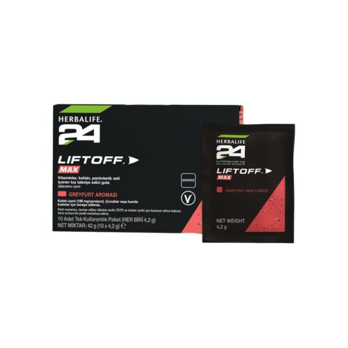 Herbalife Liftoff Max Vitamin Enriched Grapefruit Flavored Powdered Supplement 42 gr (1.48oz)