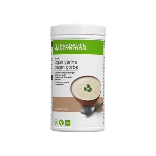 Herbalife meal replacement instant mushroom flavored soup powder 550 gr (19. 40oz)
