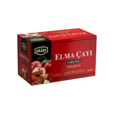 Natural Mixed Herbal Tea with Apple and Cinnamon Akzer 30 gr (1.05oz)