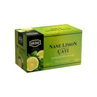 Natural Mixed Herbal Tea with Mint and Lemon Akzer 24 gr (0.84oz)