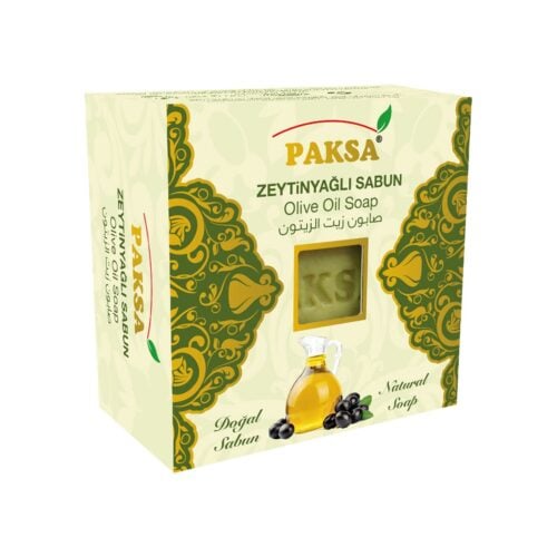 Natural olive oil soap paksa 125 gr (4. 40oz)