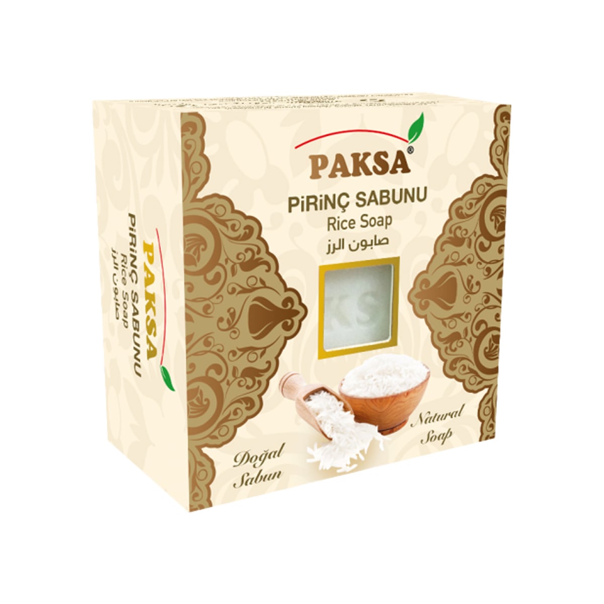 Natural Rice Soap Paksa 125 gr (4.40oz)