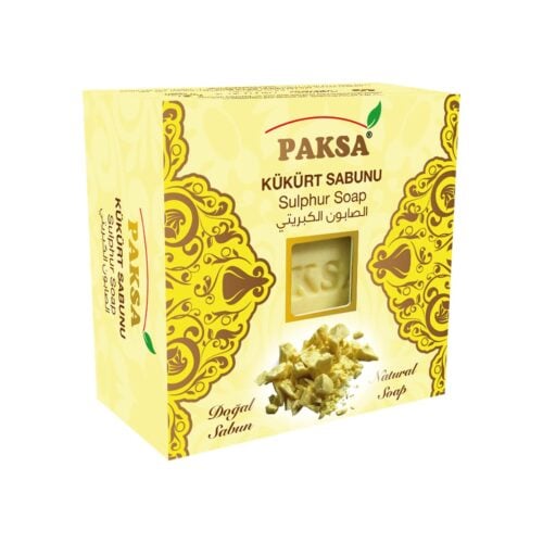 Natural sulphur soap paksa 125 gr (4. 40oz)