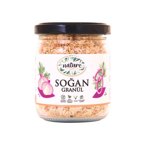 Nature gluten-free onion granules 75 gr (2. 64oz)