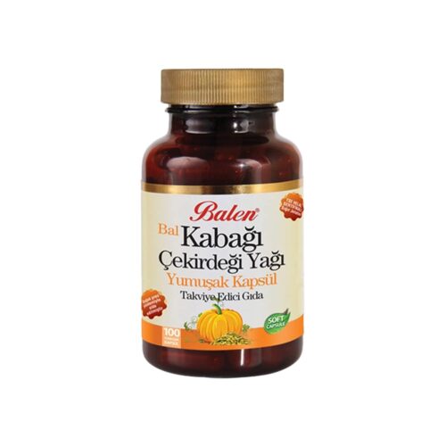 Cápsulas blandas de aceite de semillas de calabaza Balen 1380 mg x 100 piezas