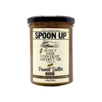 Sugar-Free Peanut Butter with Dark Chocolate and Coconut Oil Spoonup