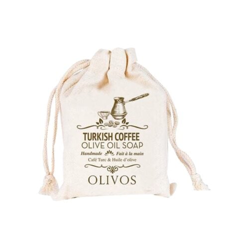 Turkish coffee olive oil soap olivos 150 gr (5. 29oz)