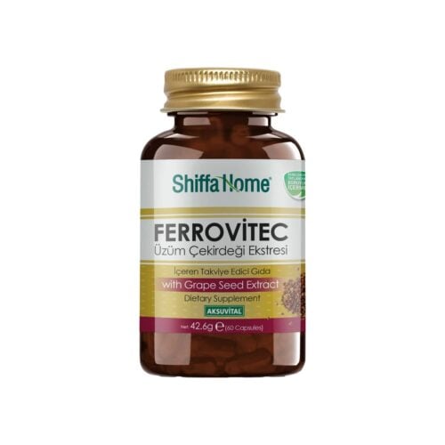 Ferrovitec dietary supplement with grape seed extract aksu vital 42. 6 gr (1. 50oz)