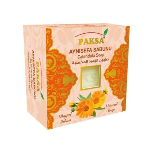 Natural Calendula Soap Paksa 125 gr (4.40oz)