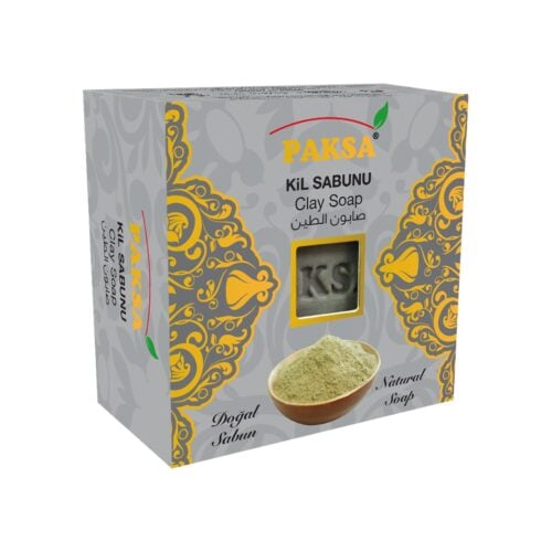 Natural Clay Soap Paksa 125 gr (4.40oz)