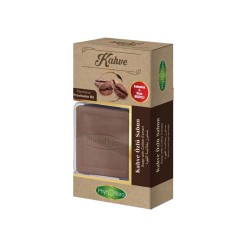 Natural Coffee Soap with Gifted Pouch and Soap Dish Phytoflora 125 gr (4.40oz)