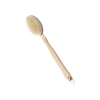 Natural Horsehair Back Side Mitt Brush