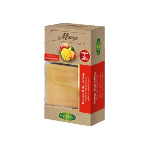 Natürliche gemischte Fruchtseife mit geschenktem Beutel und Seifenschale Phytoflora 125 gr (4 oz)