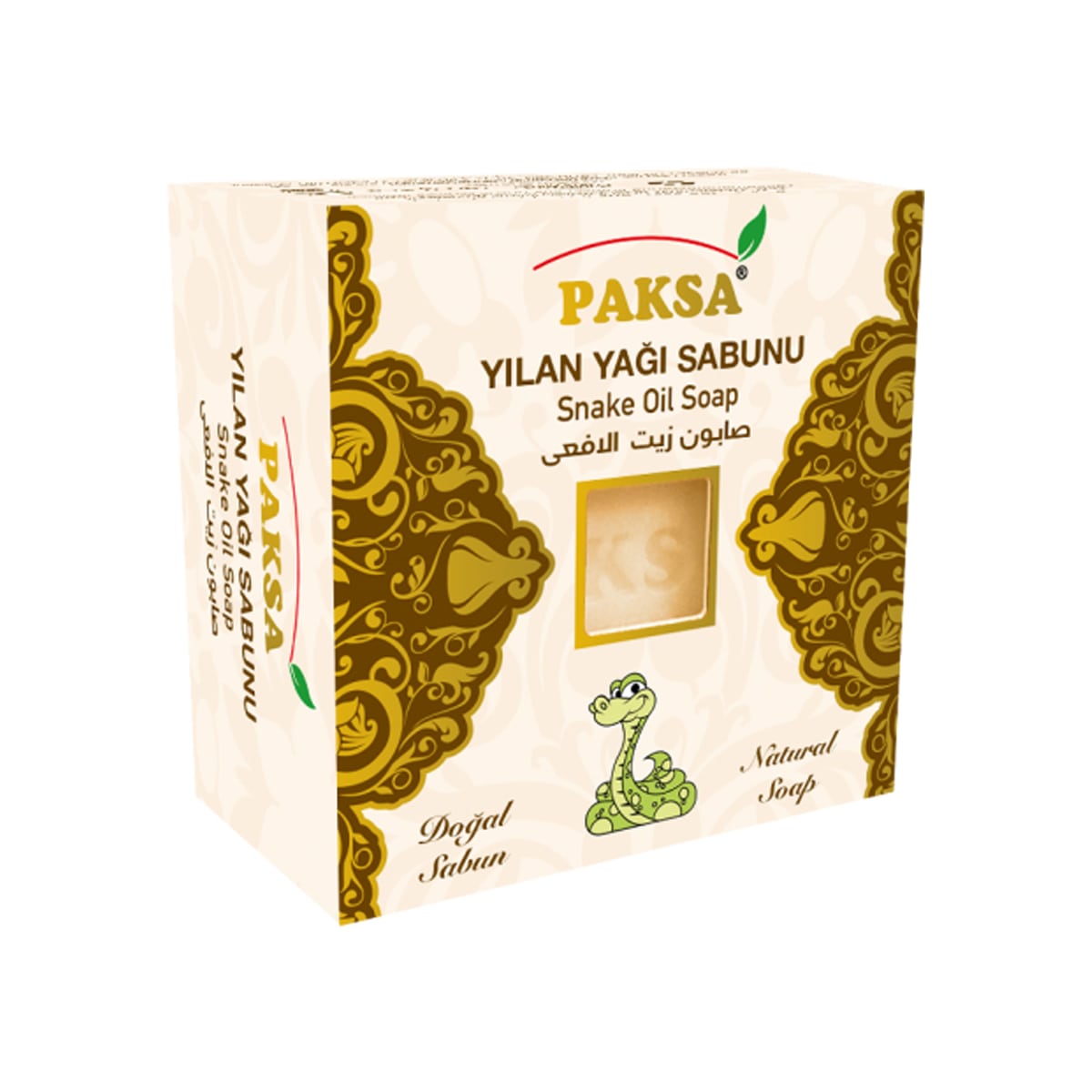 Natural Snake Oil Soap Paksa 125 gr (4.40oz)