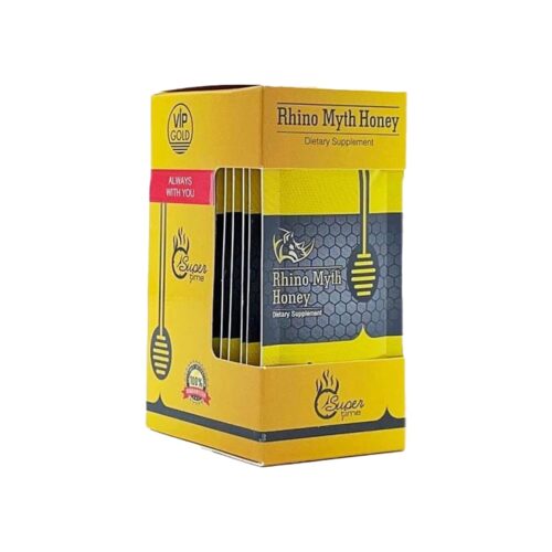 Rhino myth honey gold natural mesir paste 7 gr (0. 24oz) – 12 pieces