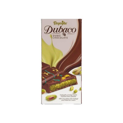 Beyoglu Cikolata Dubaco Milky Dubai Chocolate with Kadayifi and Pistachio Cream