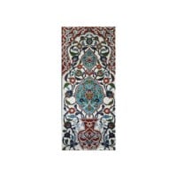 Floral Patterned 80x190 cm Turkish Bath Panel Ceramic Tile Set