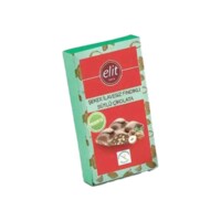 Gluten-Free – No Added Sugar – Vegan – Prebiotic Milk Chocolate with Hazelnut Elit Cikolata 60 gr (2.11oz)
