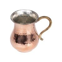 Hand Hammered Red Copper Mug