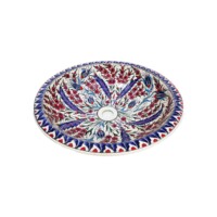 Handmade Patterned Ceramic Sink