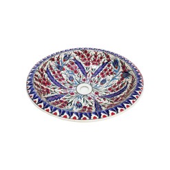 Handmade Patterned Ceramic Sink