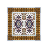 Ottoman Patterned 60x60 cm Kutahya Style Ceramic Tile Set