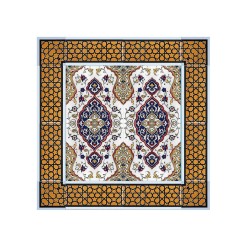 Ottoman Patterned 60x60 cm Kutahya Style Ceramic Tile Set