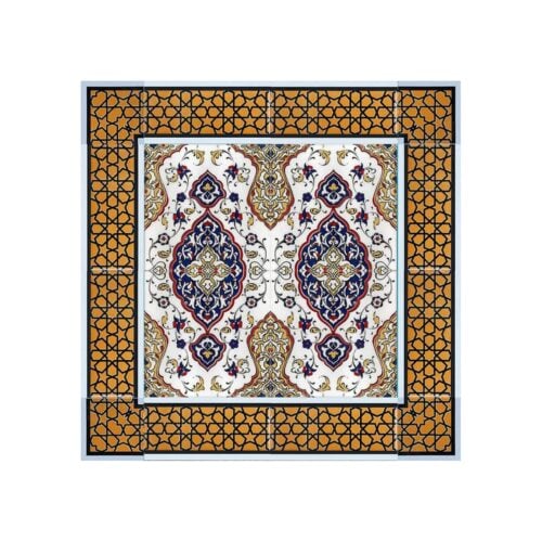 Ottoman patterned 60x60 cm kutahya style ceramic tile set