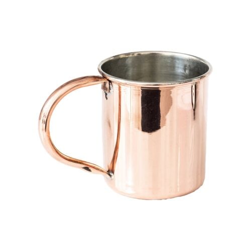 Red copper beer mug