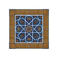 Seljuk Patterned 60x60 cm Kutahya Tile Set