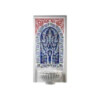 Tree of Life Patterned 60x100 cm Hammam Panel Ceramic Tile Set