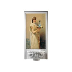 Village Beauty Patterned 60x100 cm Hammam Panel Ceramic Tile Set