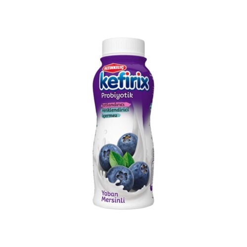 Altinkilic kefirix blueberry flavored kefir 250 ml (8. 45floz)