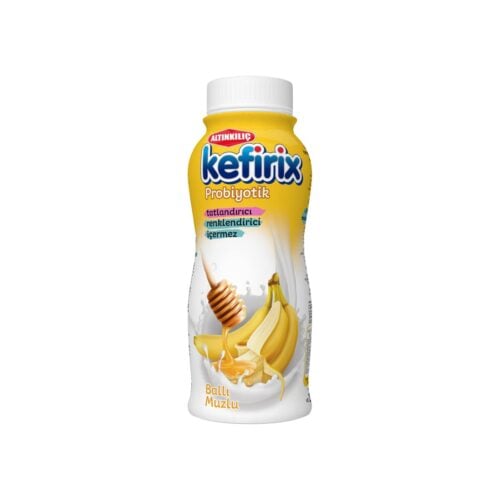 Altinkilic kefirix honey and banana flavored kefir 250 ml (8. 45floz)