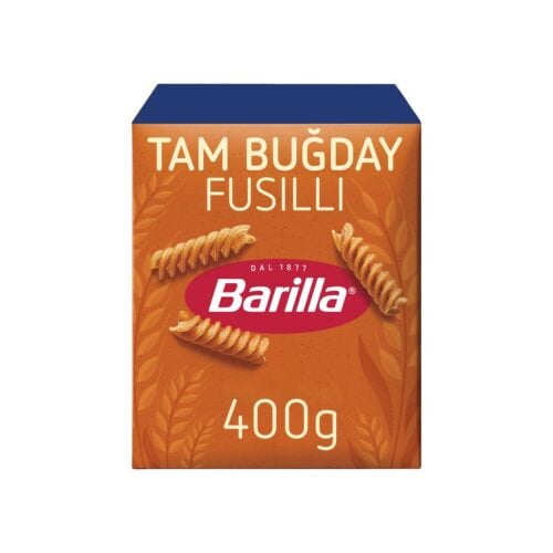 Barilla whole wheat fusilli pasta 400 gr (14. 10oz)