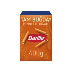 Barilla Whole Wheat Pennette Rigate Pasta 400 gr (14.10oz)