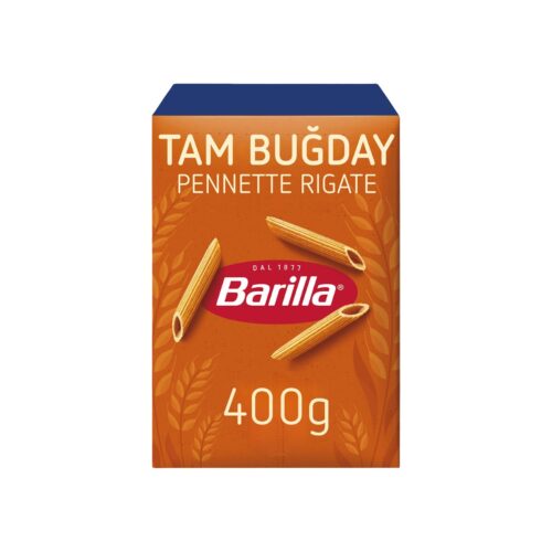 Barilla whole wheat pennette rigate pasta 400 gr (14. 10oz)