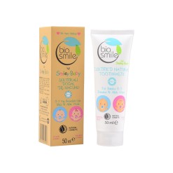 Biosmile Aloe Vera and Banana Flavored Toothpaste for Babies 0-3 Years 50 ml (1.69floz)